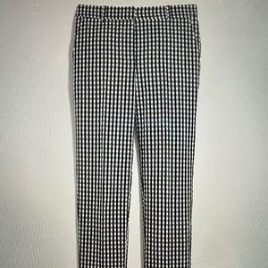 J.Crew Gingham Skimmer Cropped Pants
